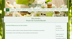 Desktop Screenshot of naturheilpraxis-mannheim.de